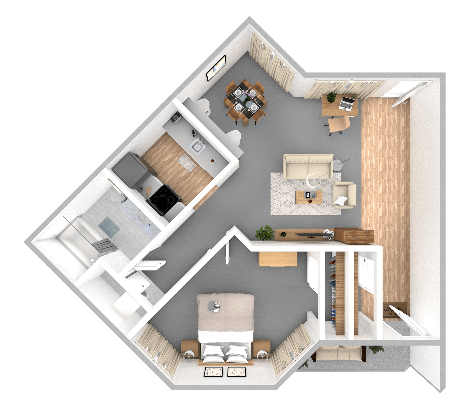 Chinkapin floor plan