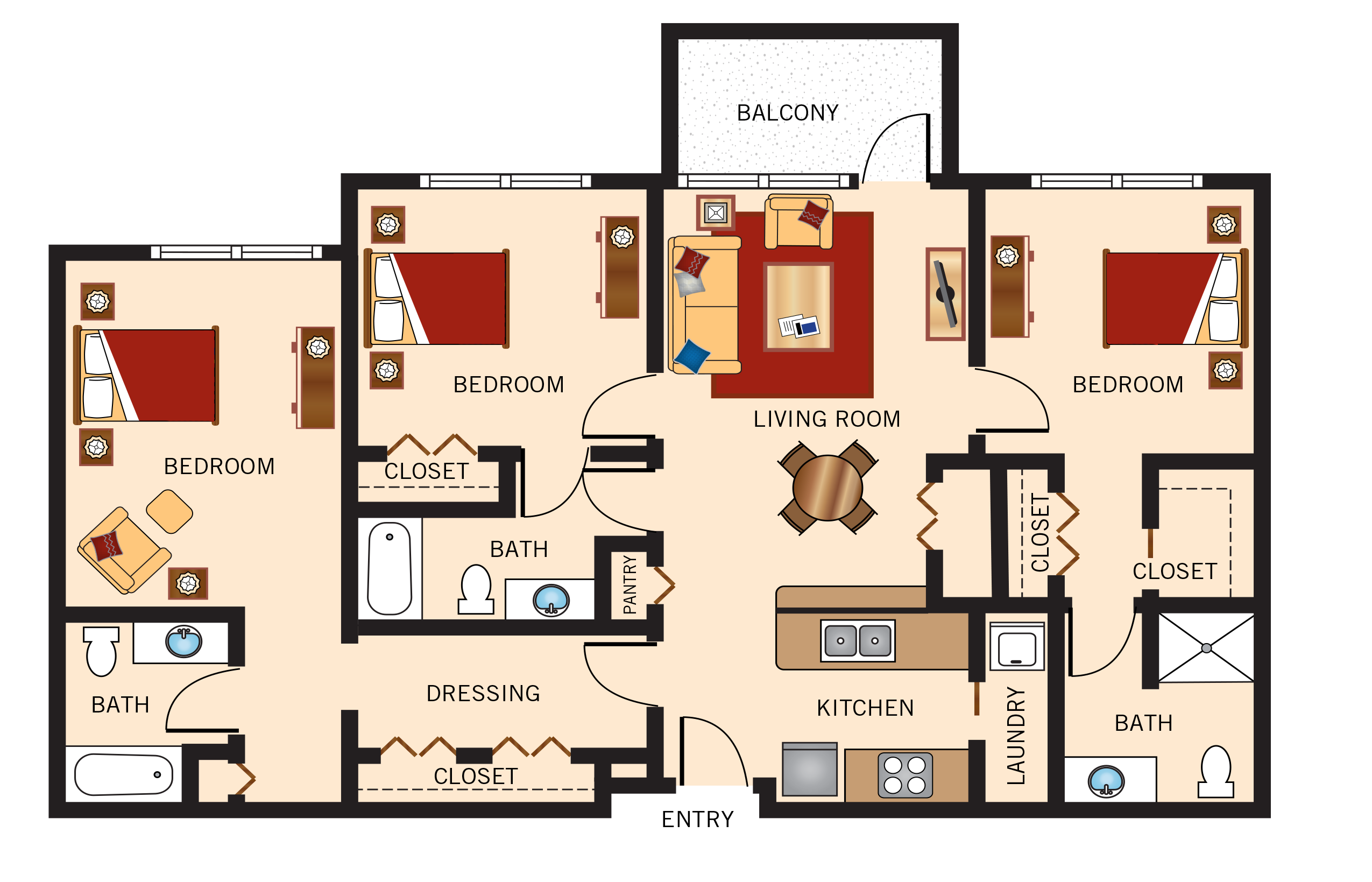 The Blue Heron floor plan