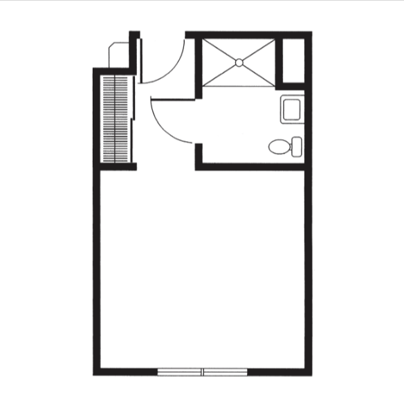 Studio floor plan