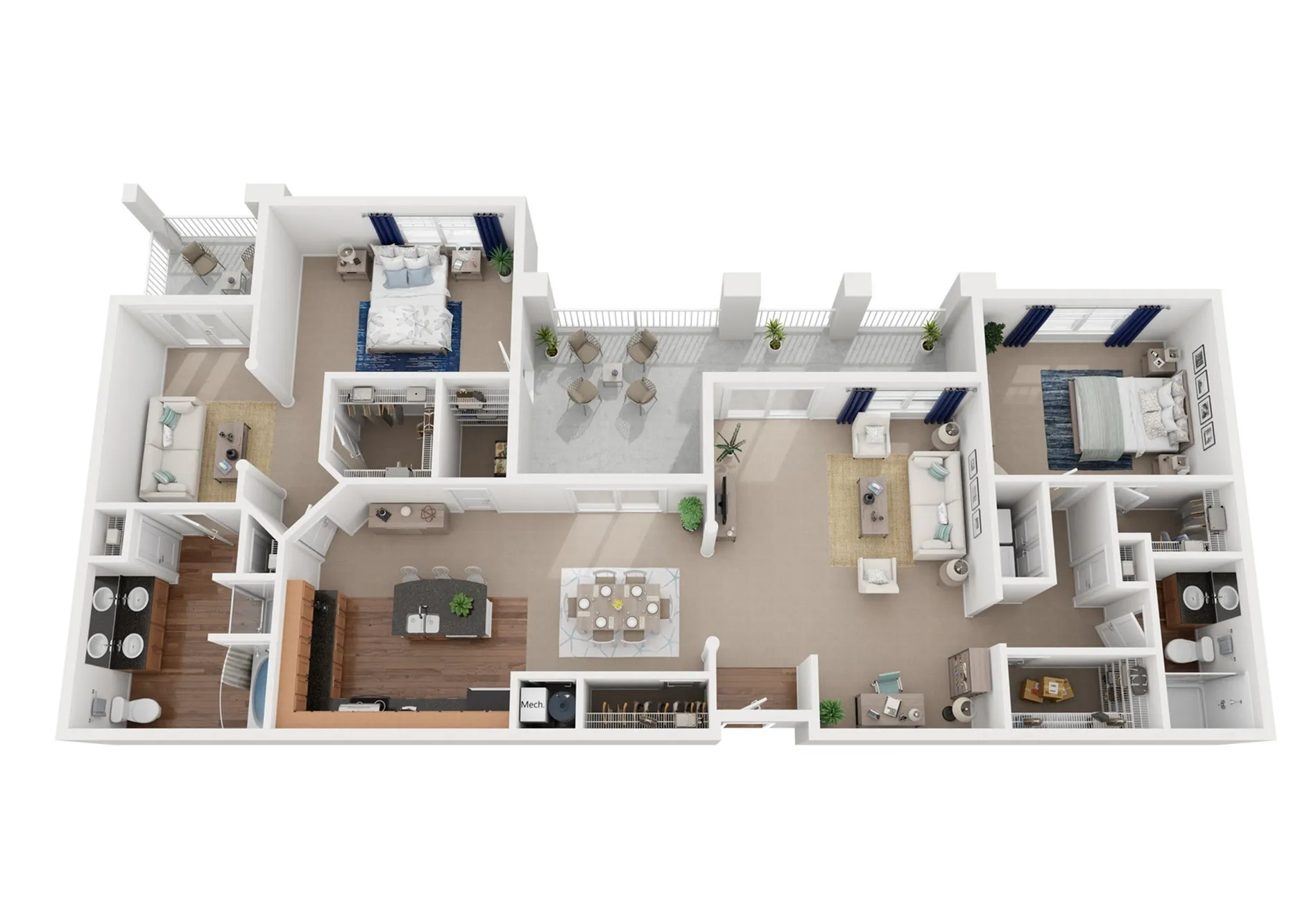 Bismark floor plan