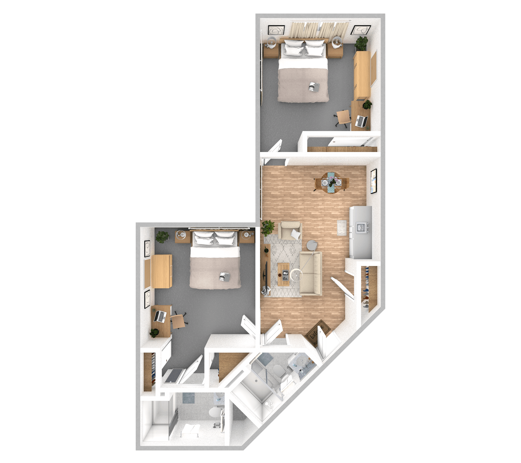 Oceanside floor plan