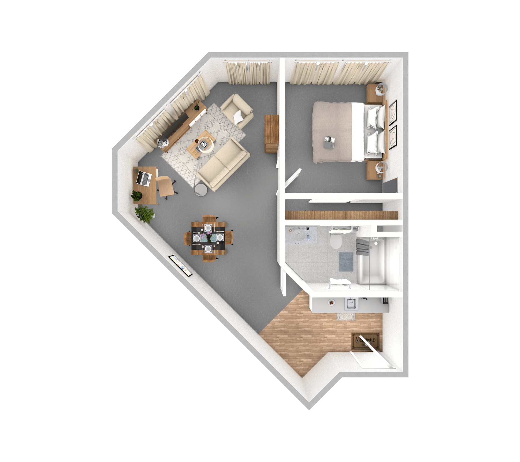 Sunflower floor plan